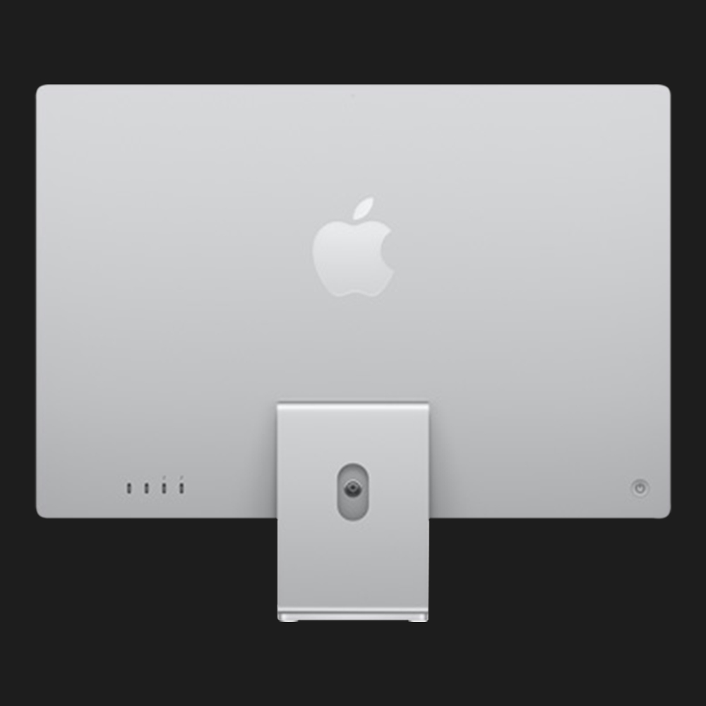 Apple iMac 24 with Retina 4.5K, 256GB, 8 CPU / 8 GPU (Silver) (Z12Q000NR)